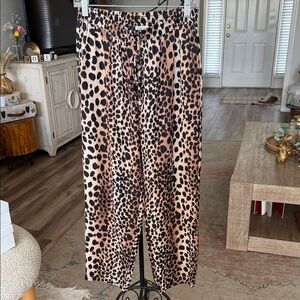 Olivia Rae Wild Patterned Trousers